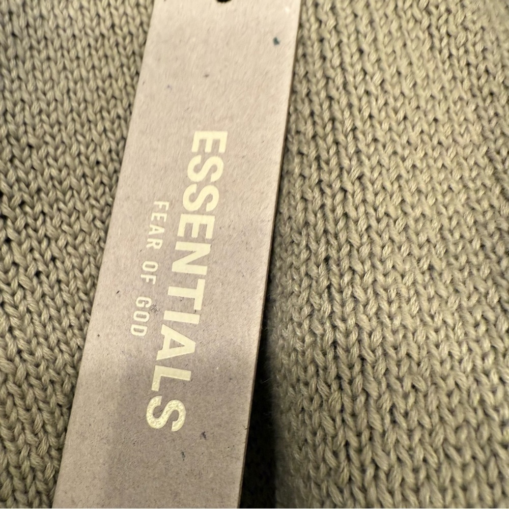 Essentials Fear Of God KNIT Hoodie Oversized Pistachio Unisex Sz M NWT - Picture 8 of 10